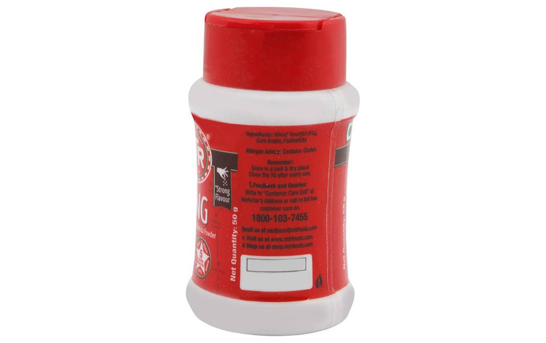 MTR Hing Compounded Asafoetida Powder   Glass Jar  50 grams